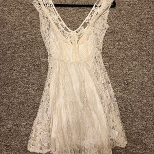 White Lace Urban Outfitters Dress